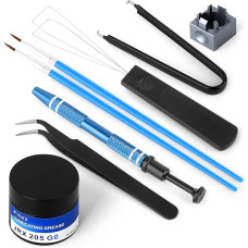 Tepimo rinkinys ir jungiklių tepalas 15g/0,53oz JRX-205 G0 su jungiklių atidarymo pincetu, skirtu pasirinktinei klaviatūrai