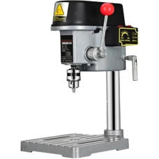 Tischbohrmaschine, 340W Mini-Tischbohrmaschine Tischbohrmaschine Bohrfutter Mit Variabler Geschwindigkeit 0,6-6,5 mm For DIY-Holz-Metall-Elektrowerkzeuge