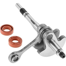 Kurbelwelle 4140 030 0400 mit 2-teiliger Dichtung passend for FS38 FS40 FS45 FS46 FS55 String Outdoor-Gartenwerkzeug