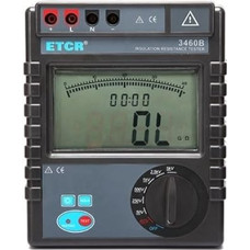 ETCR3460B 5000V, 0,1 MOHM - 400GOHM AC/DC0V-750V Hochleistungs -HV -Isolationsresistenzentester