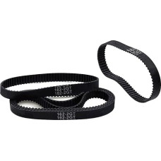 1 Stück 2GT Zahnriemen Länge 214 216 218 220 222 222 224 226 228 230 232 234 236 238 240 242 244 mm Breite 6-15 3D-Drucker gezahnt(2GT-244mm-122teeth,1PC_6MM)