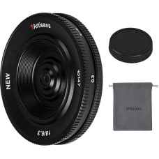 7artisans 18 mm F6.3 Mark II itin plonas APS-C pagrindinis objektyvas tinka Nikon kompaktiškiems veidrodiniams fotoaparatams Nikon Z50 Z6 Z7 Z6 II