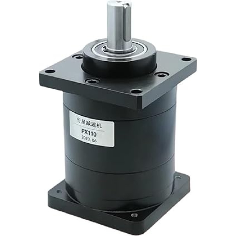 PX110 Planetenreduzierer 19 mm Eingang und 22 Ausgang, Übersetzung 3:1 bis 216:1, Servomotor AC 110ST 1,5 kW (Verhältnis 4-1,110x110 Servo)