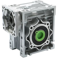 Drehzahlreduzierer Schneckengetriebe NMRV050 Eingang 14 19mm Ausgang 25 Nema 42 Schrittmotor Servomotor 32 36(60 RATIO 1-INPUT 19 FOR NEMA36)