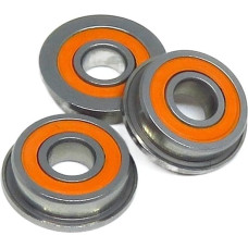 Bimetalinis laikiklis, Mikro-Rillenkugellager, 10 Stück SF688C-2OS 8 x 16 x 5 mm, Hybrid-Keramik-Kugellager mit Flansch, Miniatur-Flanschlager for 3D-Drucker
