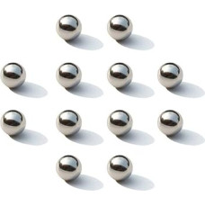 Tikslusis atraminis rutuliukas, 4,77/4,78/4,79/4,84 mm, sraigtinis plieninis rutuliukas, rutuliukas 4,75 mm [pakuotė po 200 vienetų]