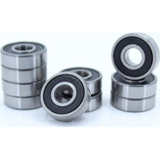 607RS guolis su guminiu sandarikliu, miniatiūriniai rutuliniai guoliai, 607 RS chromuoto plieno guoliai, 7 x 19 x 6 mm (500 vnt.)