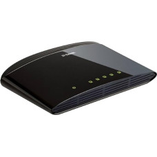 D-Link 5 prievadų Fast Ethernet nevaldomas stalinis komutatorius DES-1005
