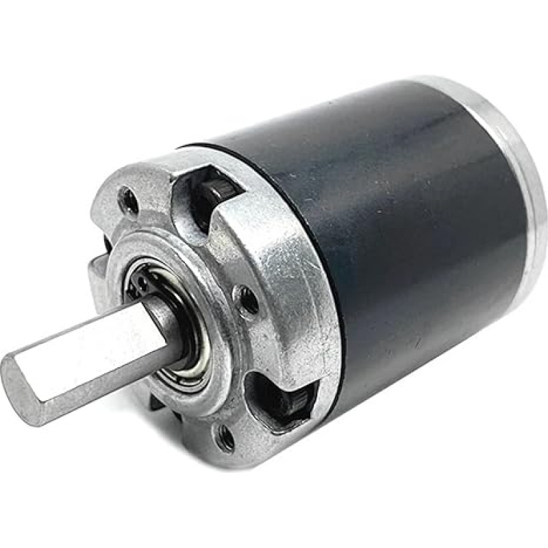 36 mm Planetengetriebemotor für Gleichstrommotoren 540 545 550 555 3650 (pasidaryk pats) (6 mm veleno skersmuo, 1 aukštis 3.7)