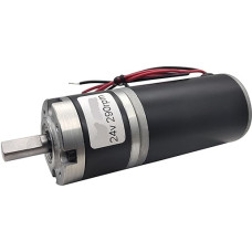 Planetengetriebemotor, 12 V, 24 cm3, 10 1538 U/min, hohes Drehmoment, geräuscharm, lange Lebensdauer, umkehrbar, einstellbare Geschwindigkeit (24 V, 500 U/min, 6,2 kg)