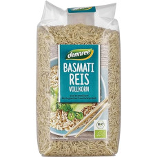 Dennree Organic Basmati Rice Whole Grain Pack of 1 (1 x 500 g)
