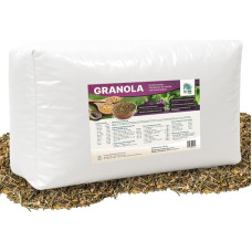 ALL-WIN Horse Granola 18 kg | Oat-free Premium Horse Muesli for Muscle Building & Vitality | With Hot Air Dried Meadow Grass, Lucerne, Vitamins & Herbs | Structural & Tasty