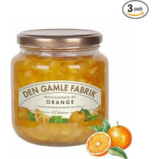 „Den Gamle Fabrik“ apelsinų uogienė – 3 vnt. pakuotė (600 g stiklainiai) – geriausias pasirinkimas jūsų pusryčiams