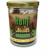 „Cannabiskaja“ kanapių sausainiai su šokoladu ir makos šaknimi, 150 g. Kanapių sausainiai suaugusiems