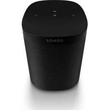 „Sonos One“ išmanusis garsiakalbis – išmanusis „WLAN“ garsiakalbis su „Alexa“ balso valdymu ir „AirPlay“ – „Multiroom“ garsiakalbis, skirtas neribotam muzikos transliavimui, juodos spalvos
