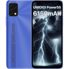 UMIDIGI Power 5S Smartphone Without Contract, 4GB + 32GB Octa Core Mobile Phone Cheap, 6150 mAh Battery, Android 11 Mobile Phone without Contract, 6.53 Inch HD + Display, 16MP + 8MP, 3 Card Slots | 6.53 inch HD + display, 4GB + 32GB Android mobile phone, 