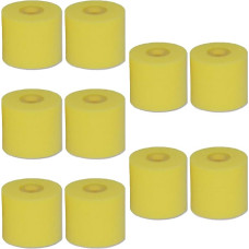 Replacement Foam Ear Tips Ear Foam Tips for Shure SE210 SE315, SE420, SE Earphones EAYLF1-10 Memory Foam Ear Pads Ear Plugs