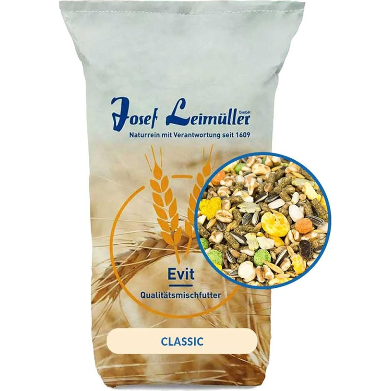 „Leimüller“ maistas nykštukiniams triušiams 1A, 5 kg | Aukštos kokybės pašaras nykštukiniams triušiams, pritaikytas jų poreikiams, pagamintas Austrijoje
