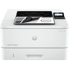 Daugiafunkcinis lazerinis spausdintuvas „HP LaserJet Pro 4002dne“ (spausdintuvas, skaitytuvas, kopijuoklis, „Wi-Fi“, LAN, dvipusis spausdinimas, „AirPrint“, verslui), baltas