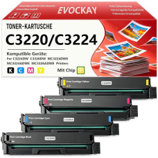 C3220 C3224 Tonerio kasetė, suderinama su „Lexmark“ C3220 C3224