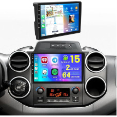 [Berlingo B9/Peugeot Partner] Automobilinė radijo stotis „Android“, „CarPlay“, „Android Auto“