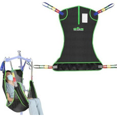 „EZ Assistive“ visą kūną apimanti paciento kėlimo juosta yra keturių taškų tinklinė juosta, skirta pacientų perkėlimui, ir išlaiko iki 500 lbs (230 kg) svorį. (Didelė)