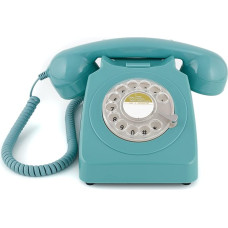 GPO classic 70s design telephone, l, blue