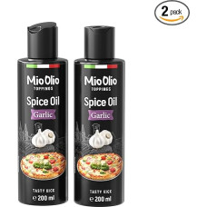 MIOOLIO® 2 x 200 ml česnakų prieskonių aliejus