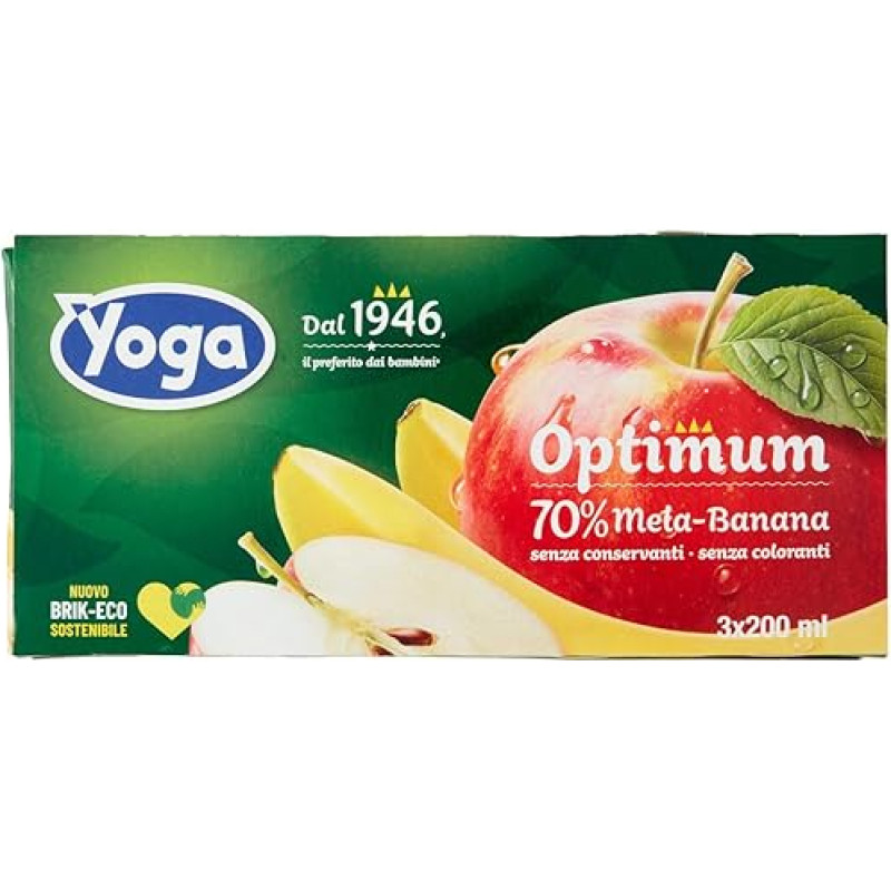 Obuolių ir bananų sultys ML 200 x 3