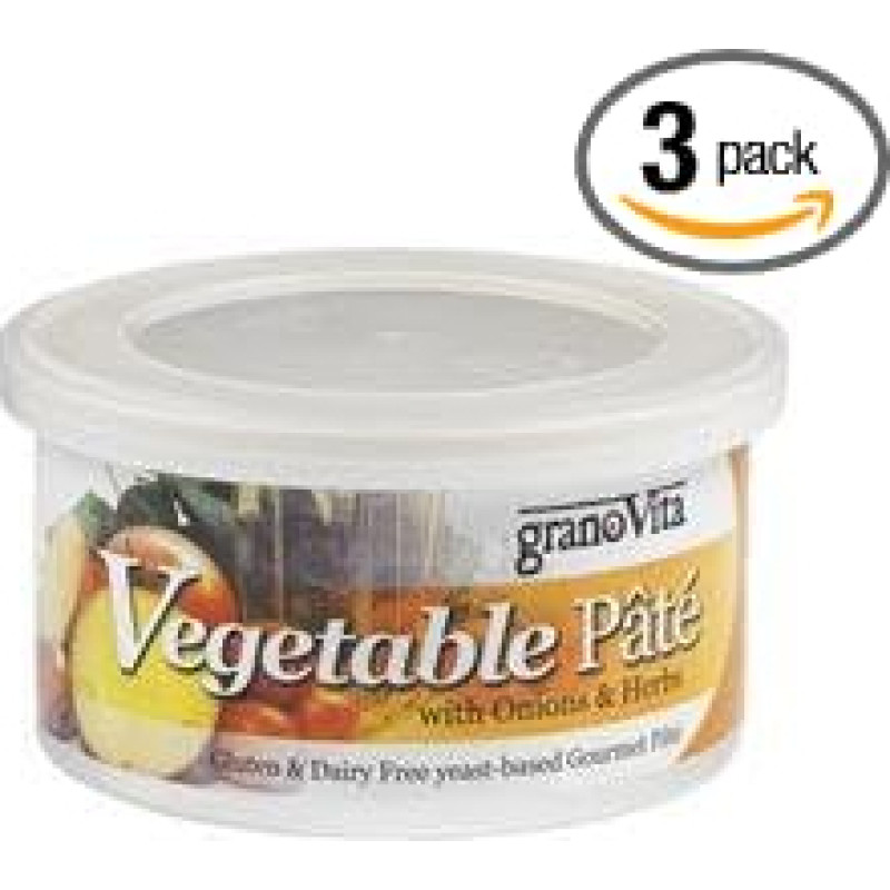 Daržovių paštetas (125g) - x 3 pakuotės 