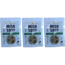 9x Miso sriuba 20g originalus iš Japonijos su jūros dumbliais Instant Miso Shiro