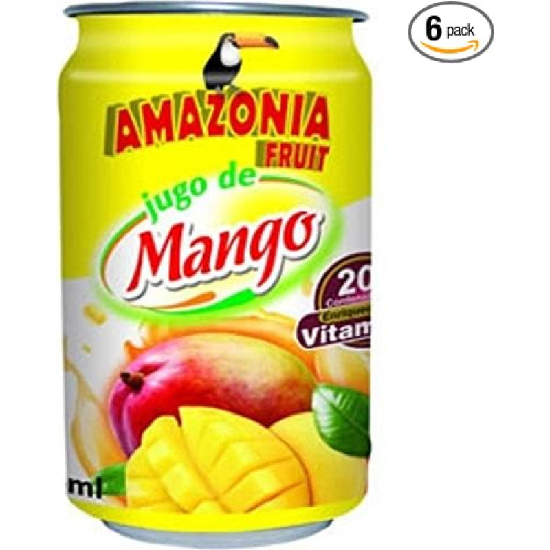 Jugo de Mango (mangų sultys) - Amazonia Fruit, 330 ml (6)