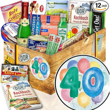 ostprodukte-versand 40th Birthday / Speciality DDR Gift / 40th Birthday Gift Idea