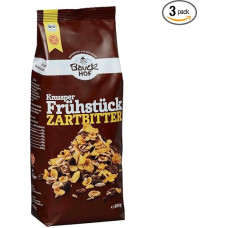 Bauckhof Crispy Breakfast Dark Gluten Free Pack of 3 (3 x 300 g) Organic