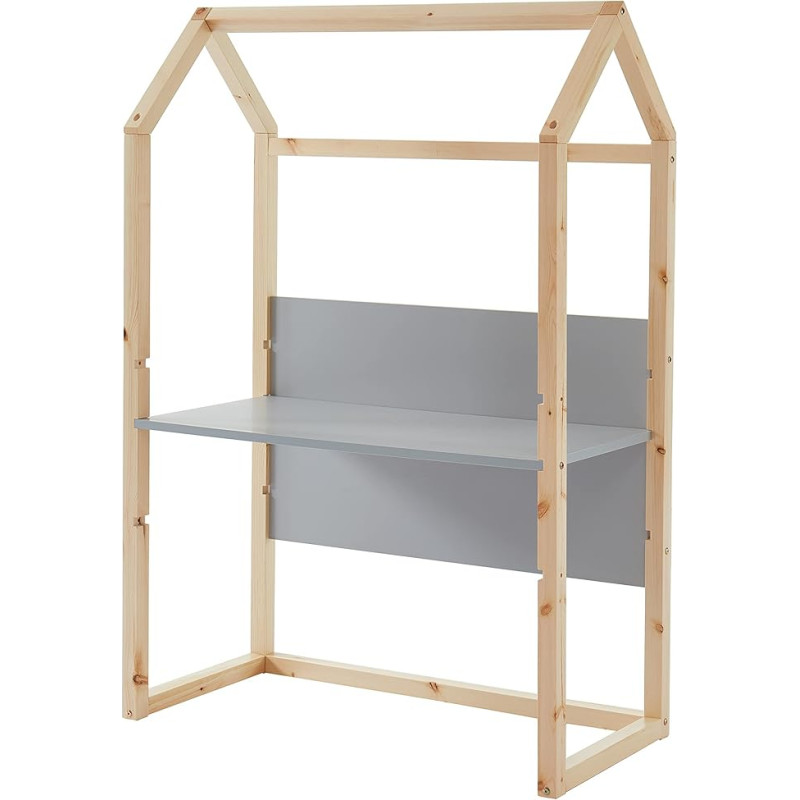 BAÏTA Tiny Children's Desk Grey and Pine