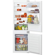 Privileg PCI 18S1 Built-In Fridge/Freezer Combination / 273 L Total Capacity / 79 L Freezing / Less Defrosting Thanks to LessFrost / LED Light / 4 Star Freezer Compartment (Recess 178 cm)