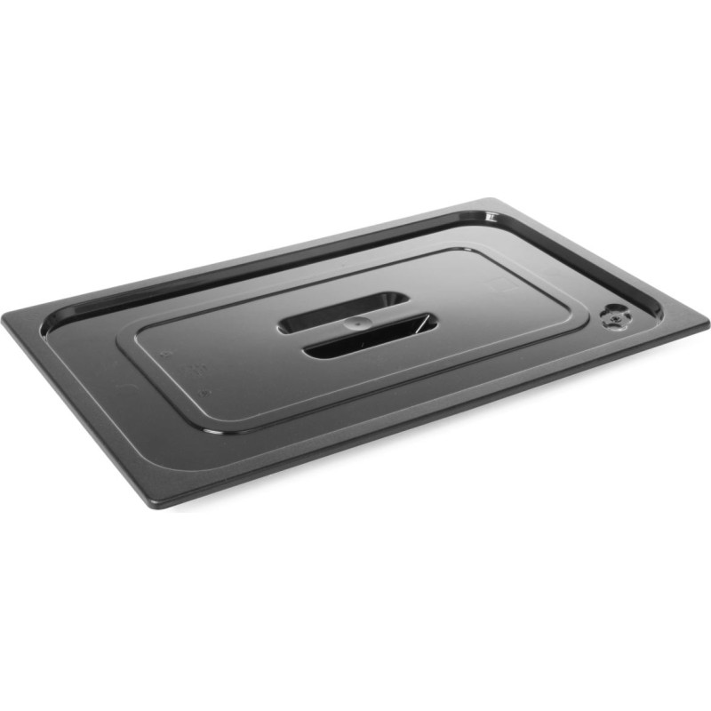 Hendi Juodos spalvos polikarbonato dangtis GN 1/2 - 862926