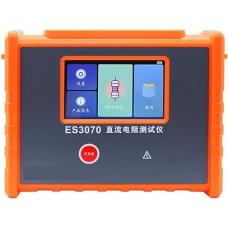 ES3070 Rankinis nuolatinės srovės Wicklungswiderstandstester Mikro-Ohmmeter 5A 10A Erdungsdurchgangsdetektor Messbereich 10,0 UΩ-50 KΩ,Präzise Erfassung