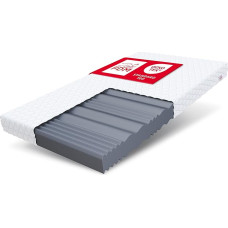 FDM Livia čiužinys 160 x 200 cm Putų čiužinys kietumas H4 11 cm aukščio profiliuotos putos 7 zonų labai elastingos HR T25 su 