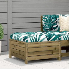 Sodo pakojis 62 x 63,5 x 32 cm Pušies mediena Sodo sofa lova Svetainės sofa Sofa Sofos lauko svetainei Terasa