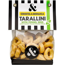 Crosta & Mollica Tarallini with Fennel Seeds 180g - Pack of 2
