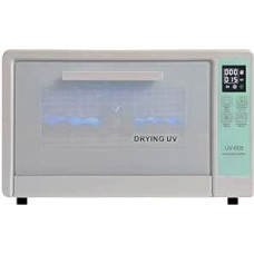 Sterilizatorius Manikiūro UV sterilizatorius Nagų įrankių sterilizatorius, 16,2 l UV dezinfekavimo kabinetas, labai efektyvus nagų įrankių sterilizatorius su laikmačiu, skirtas kosmetikai, kojų priežiūros studijoms, žalias