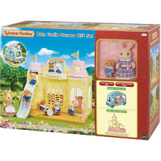Sylvanian Families 5670 Kūdikių pilies darželio dovanų rinkinys, gyvūnų figūrėlės, mielų žaislų rinkinys vaikams nuo 3 metų, pilnas žaidimų pasaulis