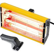 DATOUBOSS 2000 W Infrared Paint Dryer Dryer, Shortwave Infrared Paint Curing Lamp 220 V, Portable Infrared Dryer for Car Body Repair, Painting Work (350 x 400 mm)