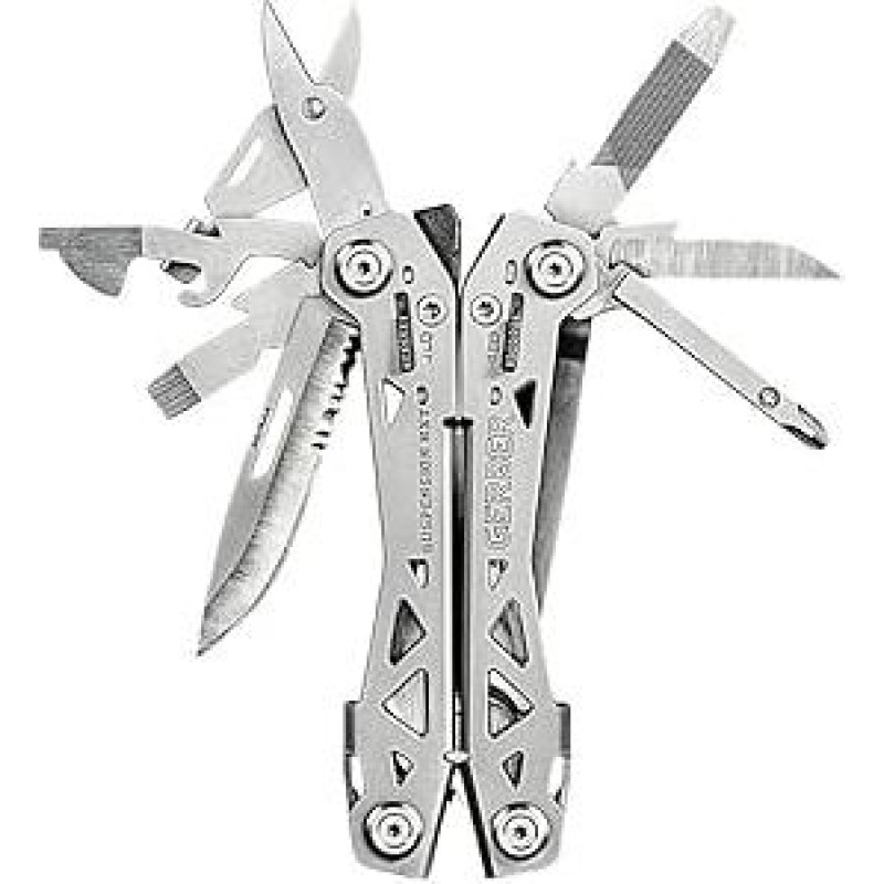 Gerber multi-tool with pocket clip and 15 functions, suspension NXT multi-tool, 31-003683