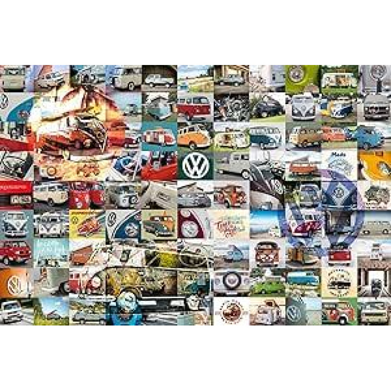 Ravensburger 16018 Dėlionė 99 Bulli Moments 3000 dalių