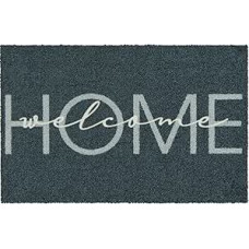 MOCAVI Mat Premium Doormat 45 x 70 cm Washable Outside and Indoor 45 x 70 cm Welcome Home Door Mat Dirt Trapper Mat Welcome House Door Mat Door Mat