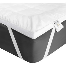 Aimtton Mattress Topper 120 x 200 cm Cotton, Extra Soft Mattress Topper 120 x 200 cm for Box Spring Bed, Sofa Bed and Guest Bed, Machine Washable