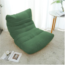 Lounge Chair Lazy Boden Sofa Akzent Sitzsack Couch Für Wohnzimmer Eckstuhl Schlafzimmer Salon Büro Lazy Sofa Stühle Green