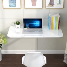 Sieninis sulankstomas rašomasis stalas, sulankstomas sieninis darbastalis, medinis plaukiojantis stalas, sulankstomas sieninis sulankstomas stalas, taupantis vietą, lengvai naudojamas